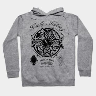 Gaelic fishing hook ink Hoodie